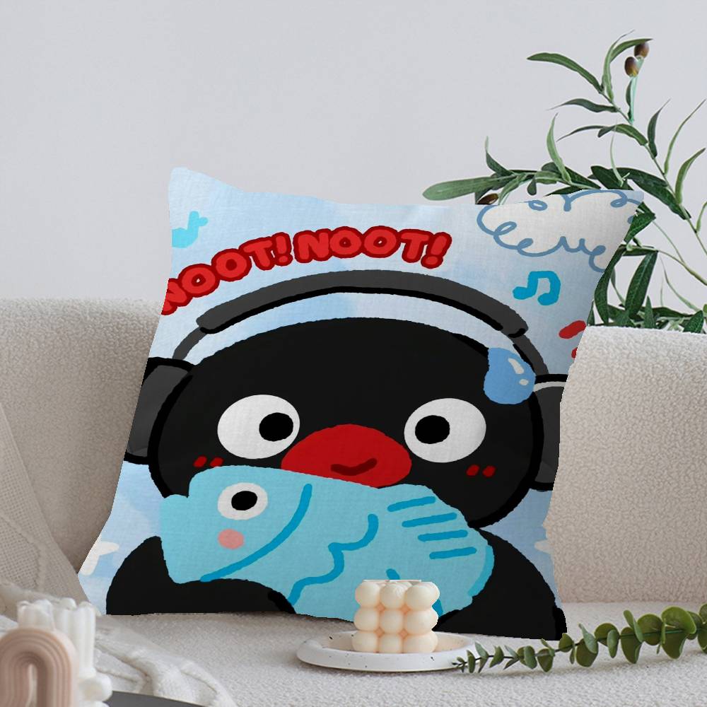 Cartoon Cute PPingu PPenguin Cm Cushion Cover Pillow Cover Decor Pillowcase Home Pillowcase for Couch Pillow