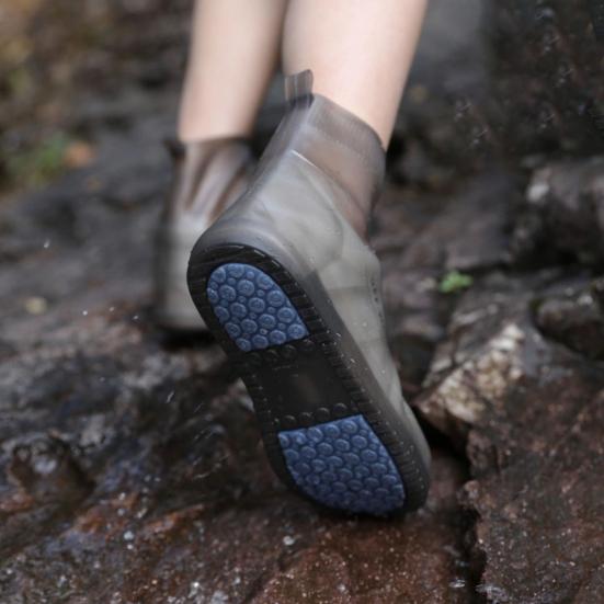Waterproof Shoe Covers Anti Slip Rainproof Shoe Covers Reusable Rain Shoe Covers for Sneakers Women Men Outdoor Protection