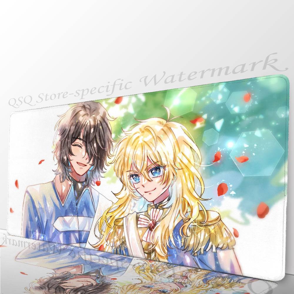 The Rose Of V-Versailles Anime Mousepad Mouse Mat Desk Mat With Pad Gaming Accessories Prime Gaming XXL Keyboard Pad Padding M