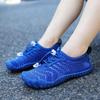 Kids Light Breathable Aqua Shoes Boys Girls Quick Dry Mesh Wading Sneakers Non Slip Beach Water Sports Footwear for Surfing Swimming