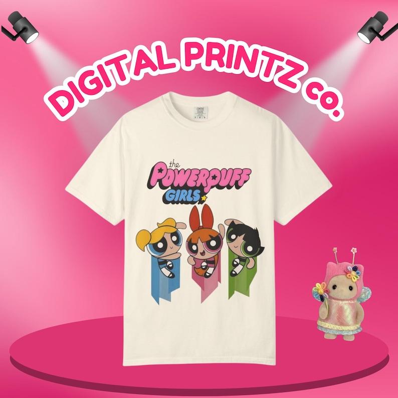 Powerpuff Girls 2000s Nostalgia T-shirt | Throwback Cartoon Tee 150