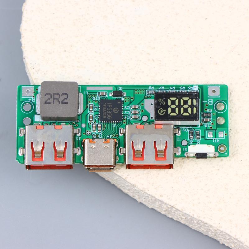 Fast Charge Module Ip5356 Digital Display Qc/Pd3.0 Support For Lithium Battery Charge Compact And Stable Industrial Power Module