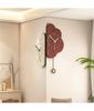 Wall Clocks Creamy Corner Double Sided Wall Clock Silent Modern Decorative Home Decor Living Room Bedroom Kitchen Decoration