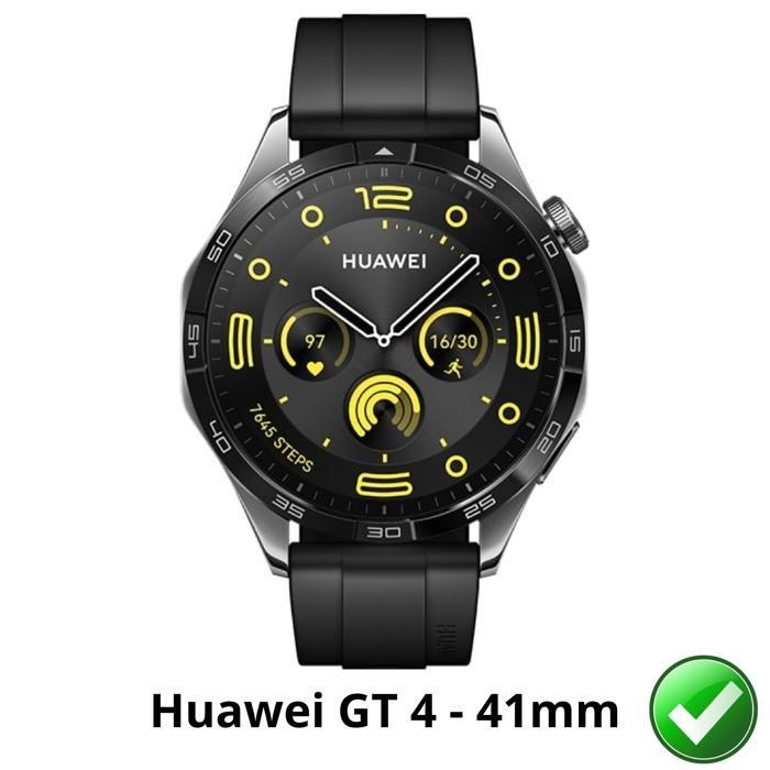 Protection écran pour Huawei GT4 - 41mm [Pack 6] Film Plastique Protecteur Résistant Ultra Mince Phonillico