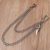 Retro Designs Hawks Claw Pants Chain With Double Layer Sturdy Alloy Chains for Unique Fashion Statements Pieces