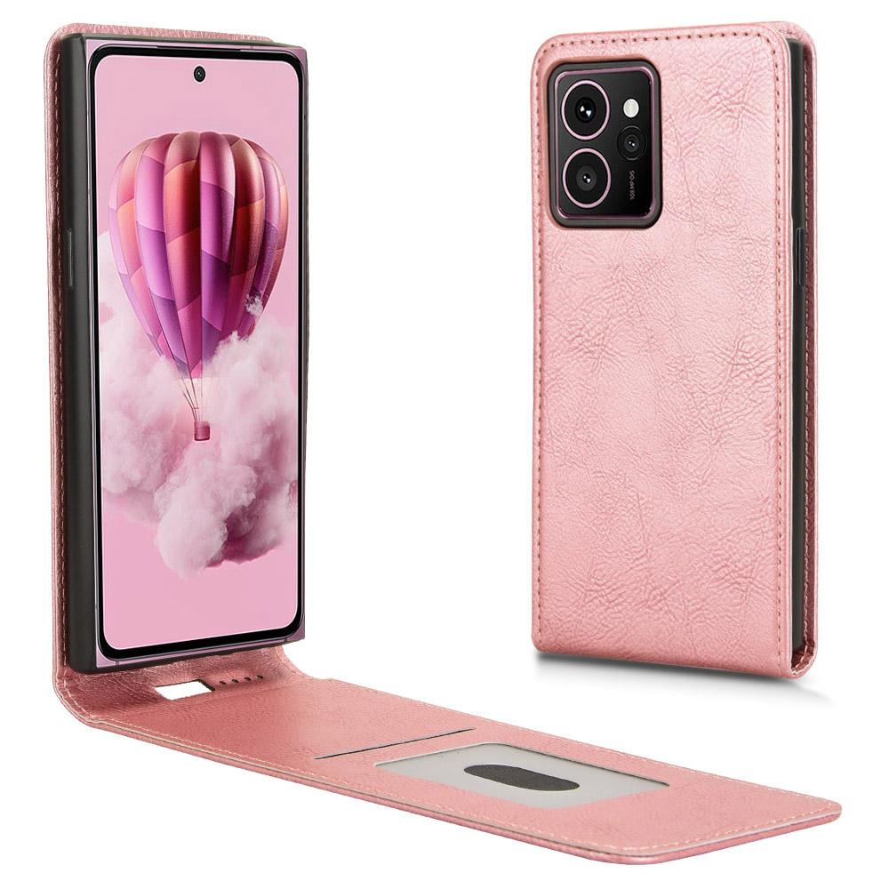 For HMD Skyline Case with Card Slot Magnetic Vertical Flip Leather Phone Cover