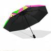 Alpha Kappa Alpha Print Automatic Open Close Umbrella, Portable Foldable Umbrella, for Outdoor Commute Camping Trip, Ideal Birthday Gift