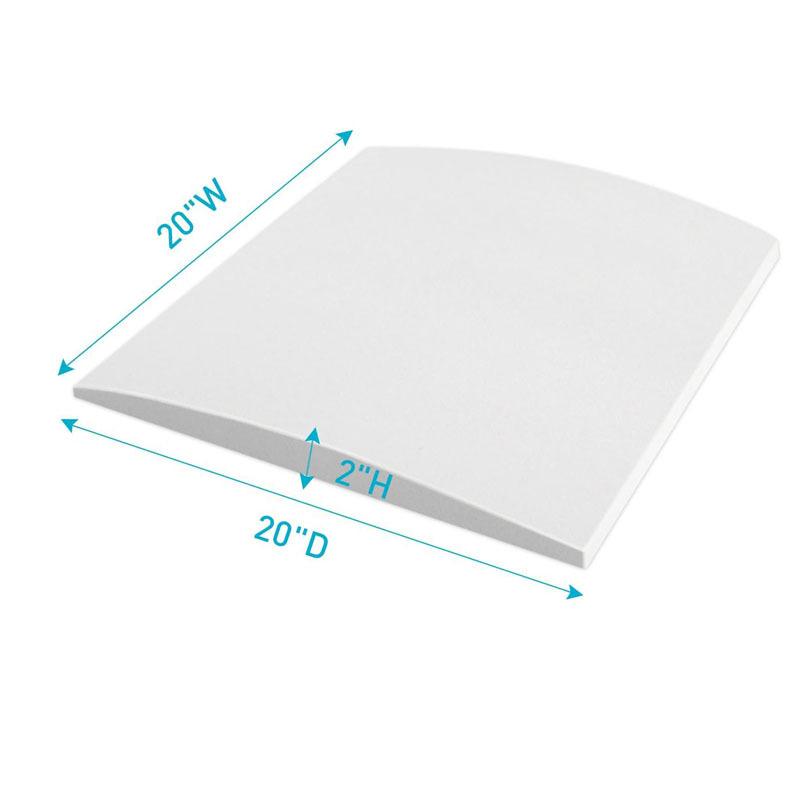 Couch Cushion Support For Sagging Seat High-Density Foam Non-Slip Sponge Pad Filling Sofa Cushion Support Curve Seat Repairing