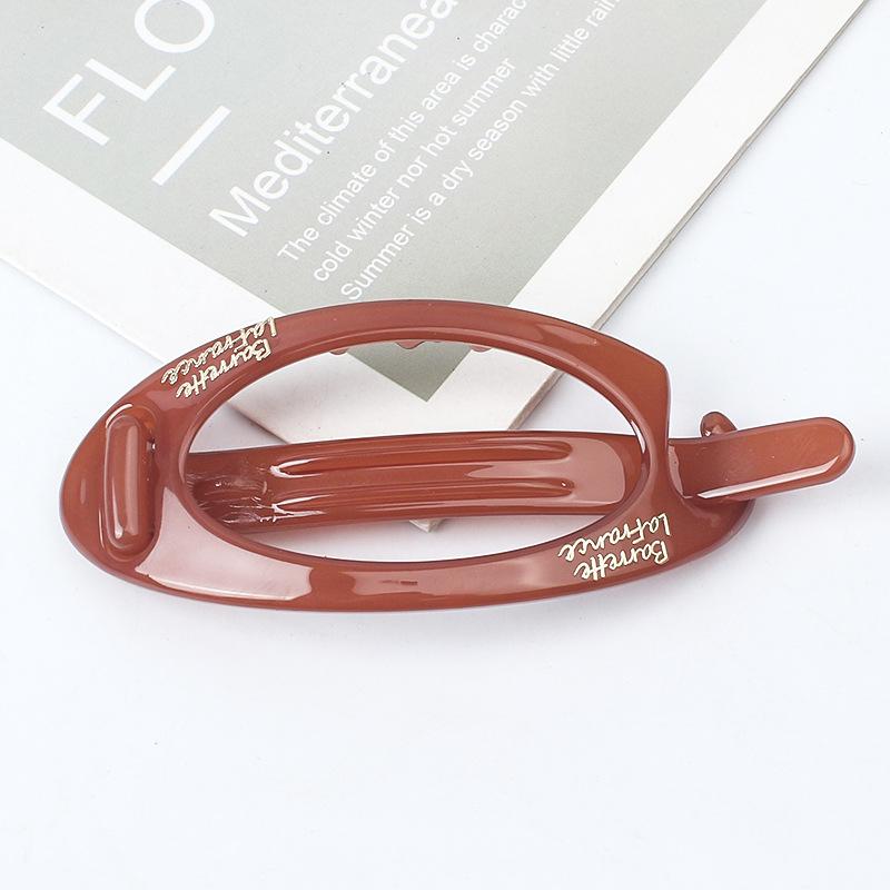Simple Retro Ponytail Twist Clip Women's Headdress Clip Hair Clip Headwear Girls Kids Women Hair Accessories