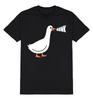 HONK Duck Goose Funny T-Shirt Mens Womens Tees Top Mens Womens  Cotton Animal Meme Gift Ladies
