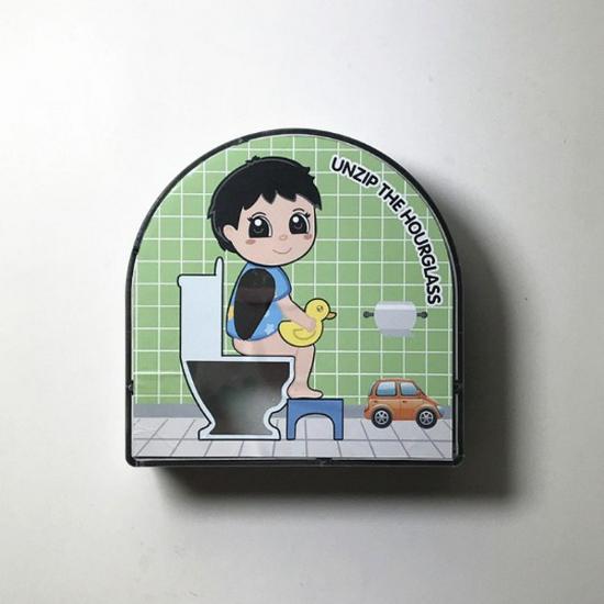 Cross-Border Hourglass Toilet Timer: 5-Minute Decompression & Pressure Relief Device