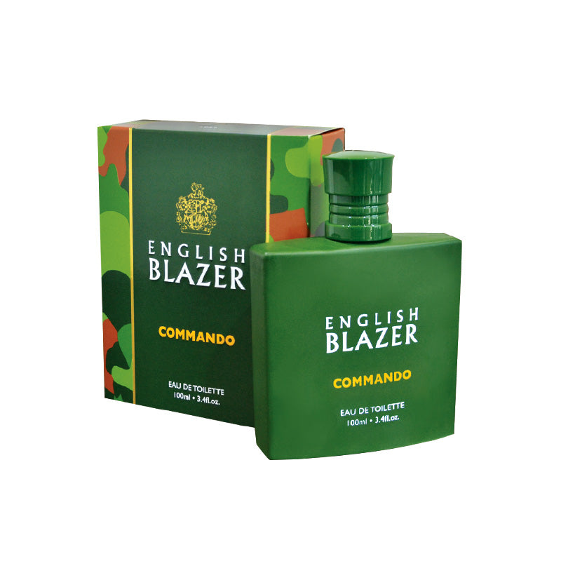 COMMANDO Eau De Toilette for Men 100 ML -ENGLISH BLAZER