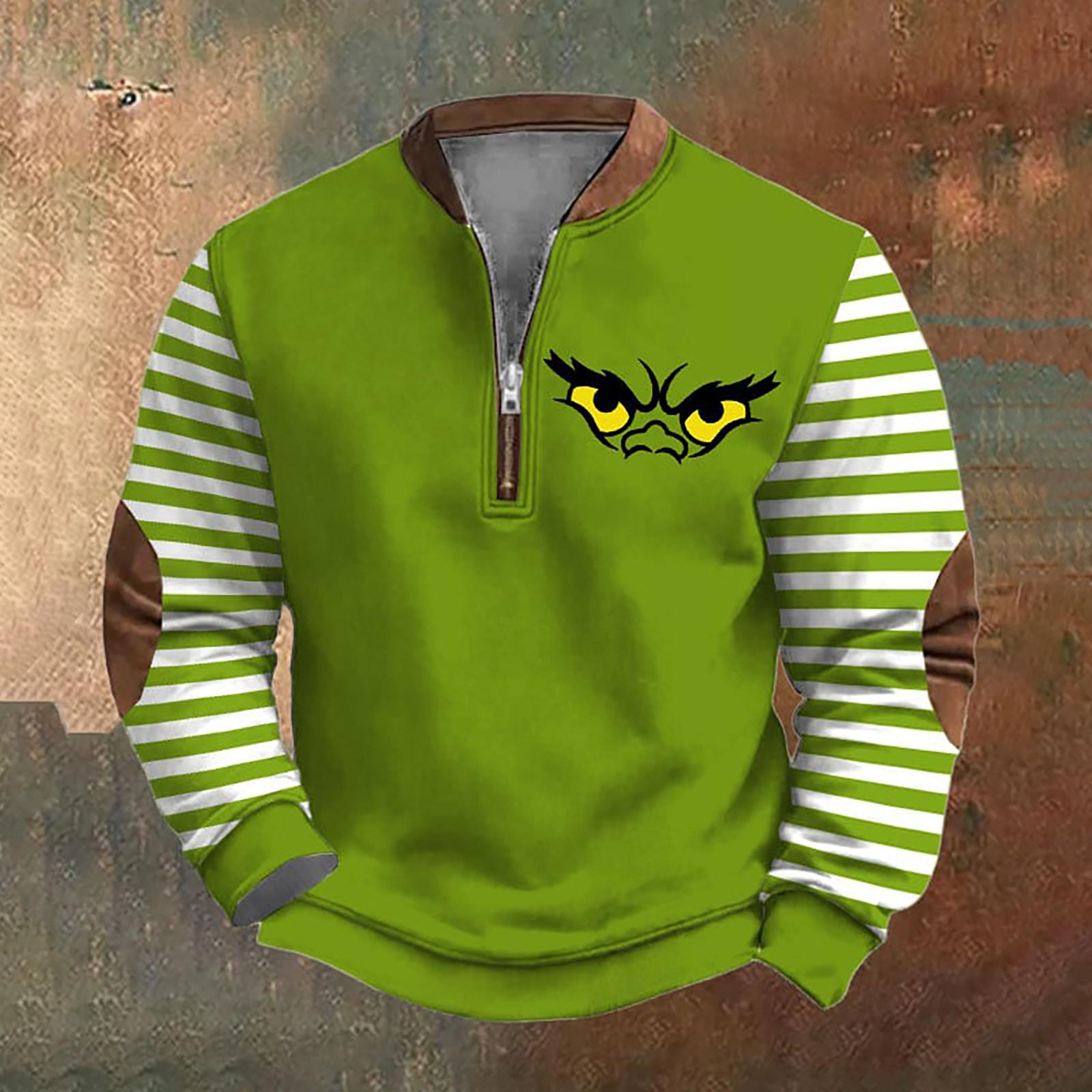 Мужская повседневная толстовка в стиле ретро с градиентным принтом L 2409₽