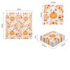 Autumn Maple Leaf Thanksgiving Theme Autumn Pumpkin Tissue Gratitude Festival Party Disposable Paper Napkins