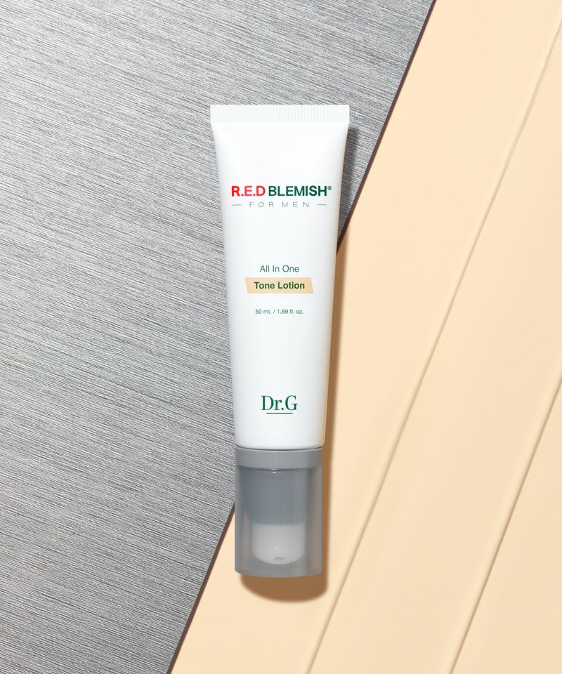 [4-in-1 Essential Item for Easy Outings] Red Blemish for Men All-in-One Tone Lotion 50mL