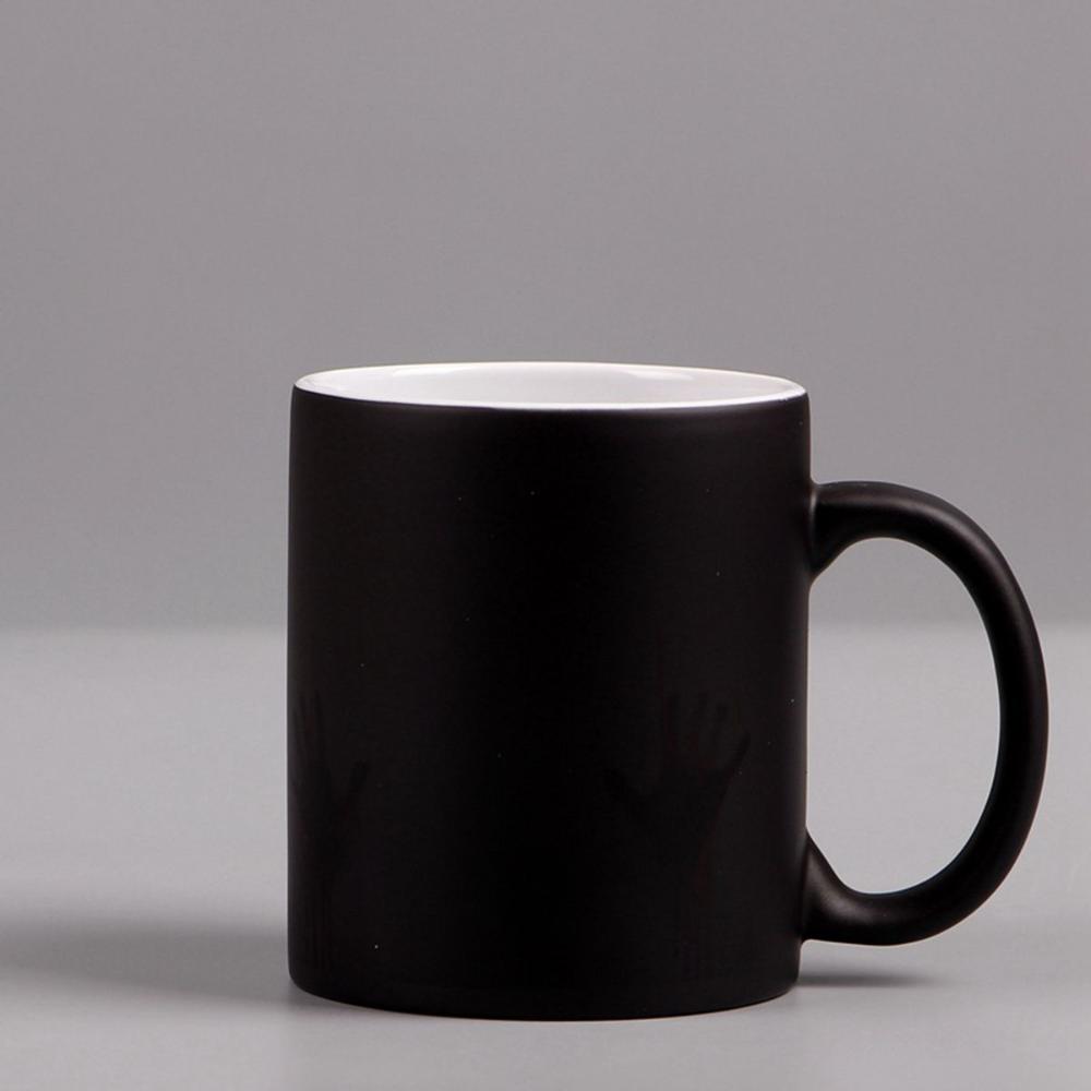 Heat Sensitive Halloween Decoration Color Changing Tea Cup Milk Bottle Coffee Mug Drinkware