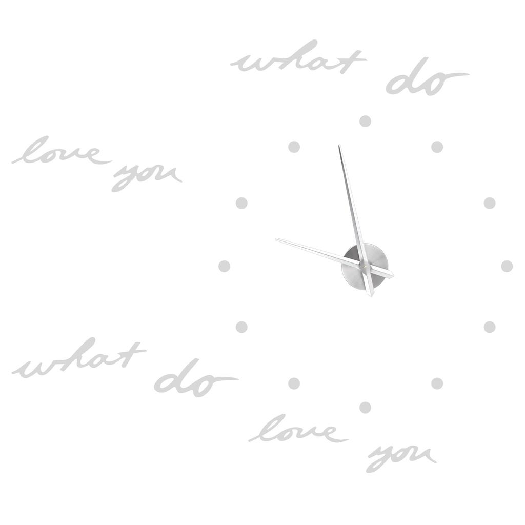 Innovative DIY Wanduhr Stilvolle Spiegeloberfläche Aufkleberuhr Moderne Heimdekoration Silber