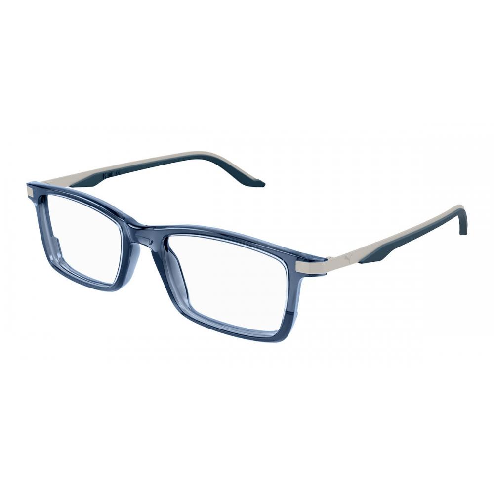

Puma Pu0410o 003 Men Eyeglasses Transparent Blue/54