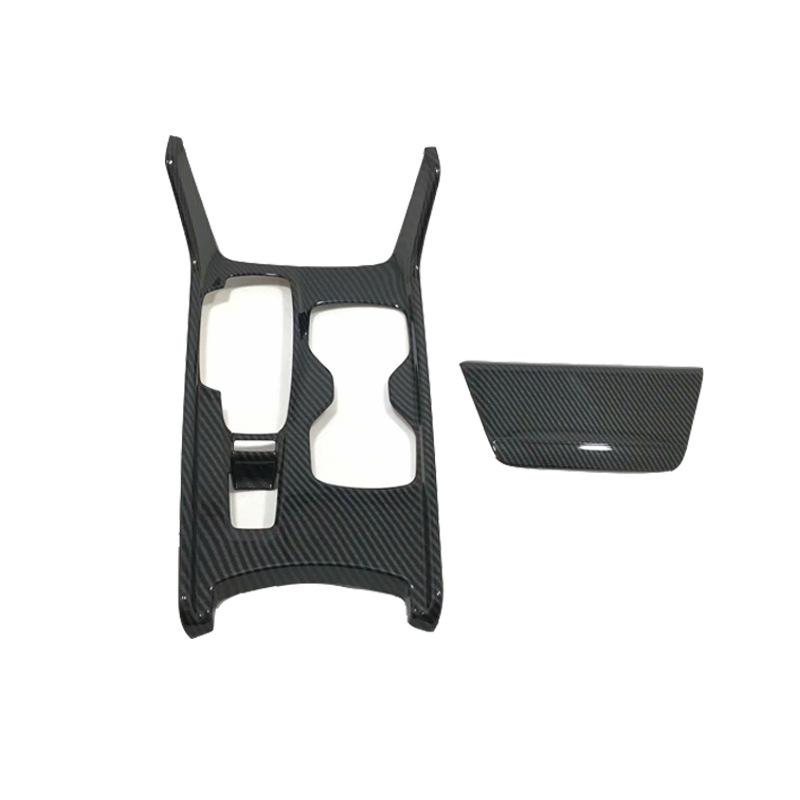 For 10th Honda Accord 2017 2018 Hybrid Carbon Fiber Style Inner Gear Shift Box Panel Holder