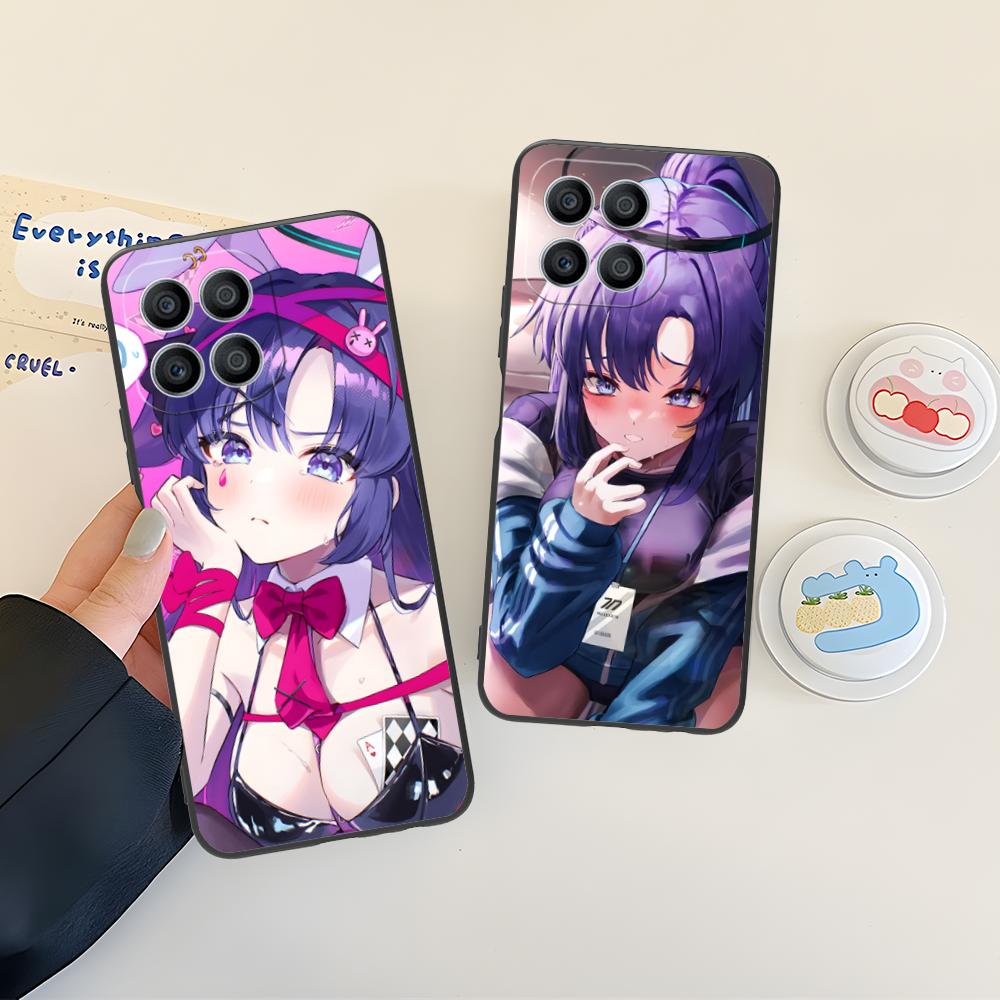 Blue Archive Yuuka Matte TPU Mobile Phone Case for Honor 90 80 70 60 50 30 20 10 9 8 7 Pro S SE Lite 5G Colorful Printing Cover