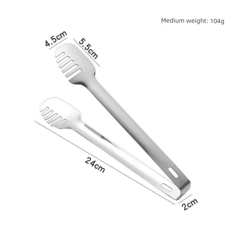 316 Stainless Steel Tongs, Food Tongs, Barbecue Tongs, Kitchen Tongs, Food Clips, Pasta Tongs, Barbecue Tongs, Buffet, Cafeteria Medium
