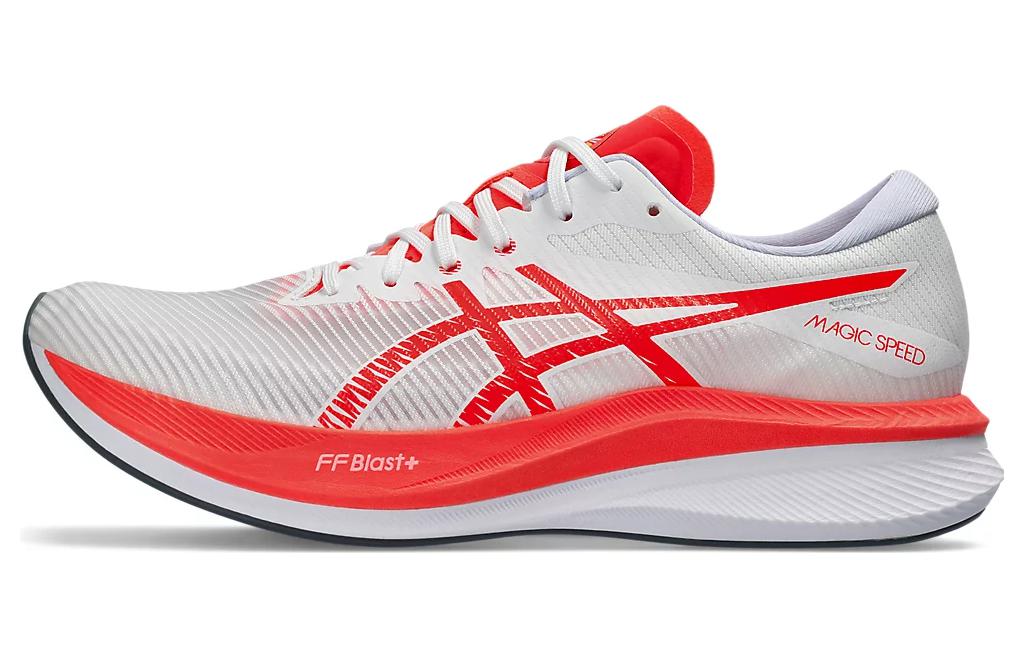 ASICS Magic Speed 3 White Sunrise Red 1011B848-100 41.5
