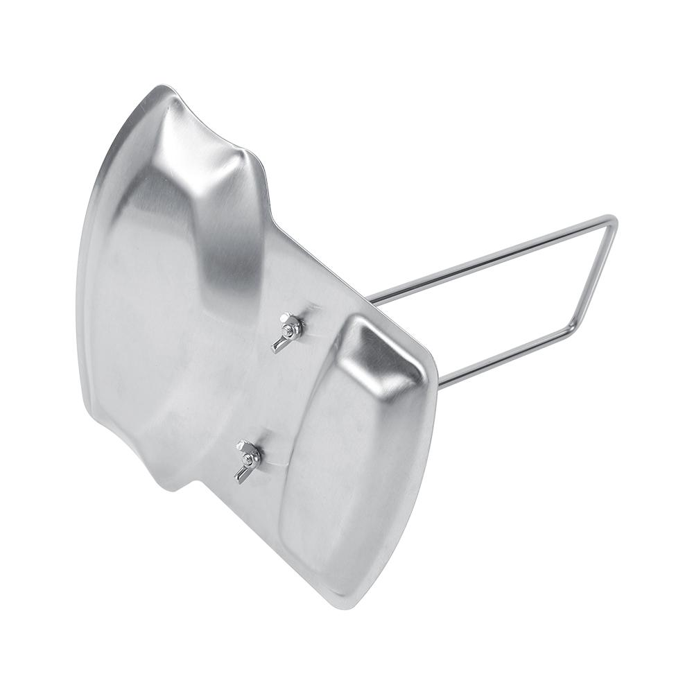 Stainless Steel Pot Lid Rack, Spoon Holder Stand for Kitchen with Sy Assembly, Compact Design for Cooking Utensils and Pan Covers