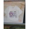 Cute Labubued Letter Printed T-shirt Cotton Summer Outdoor Wear Short Sleeve Girls Clothes Top Cartoon Children Clothing Toddler