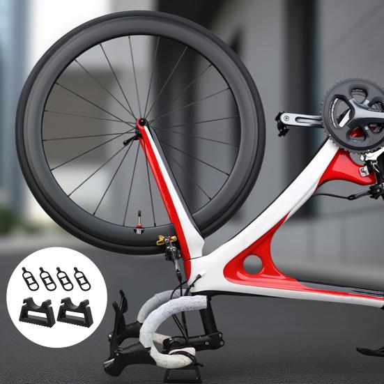 Road Mountain Bicycle Handlebar Support Heavy Duty Inverted Parking Handlebar Mount Stabilizer Holder Bike Repair Tools