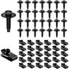 Car Body Bolts U-nut Clips Engine Cover Undertray Splash Shield Guard Bumper Fender Liner Retainer Fastener Rivet Screws