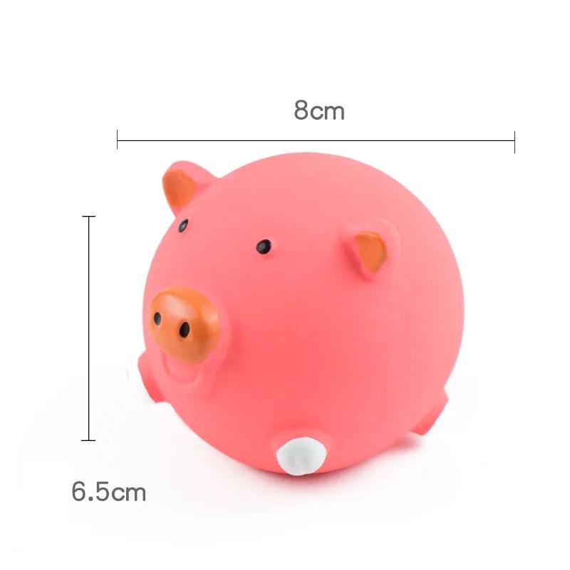 Squeaky Rubber Chicken Dog Toy Latex Chew Pet Interactive Training Squeaker for Dogs Cats