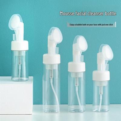 Garrafa de espuma para limpeza facial e capilar tipo push-type, artefato