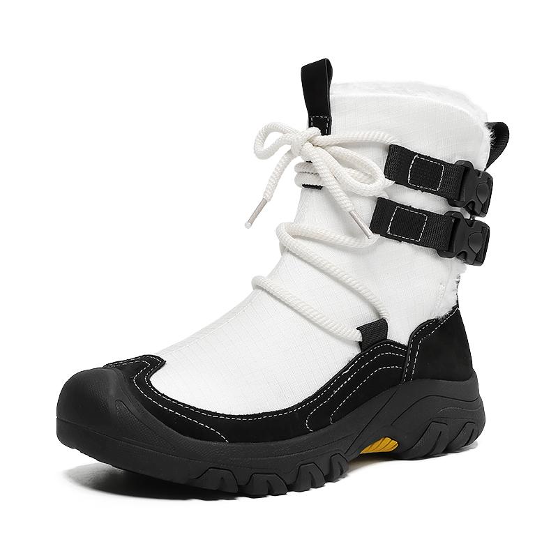 Winter Outdoor Waterproof Men's Snow Boots Russian Style Ankle Boots for Men
