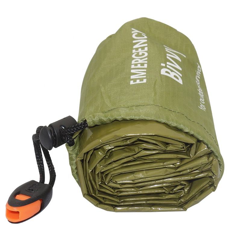 Oem Ultra-light Outdoor Survival Thermal Blanket Emergency Tent And Sleeping Bag For Outdoor Adventures