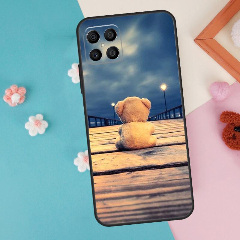 

Cute Bear Case For Honor Magic 7 5 6 Lite Pro Honor X8b X9b X9a X8a X8 X9 X9c 50 70 90 200 Lite Cover Honor X8 5G