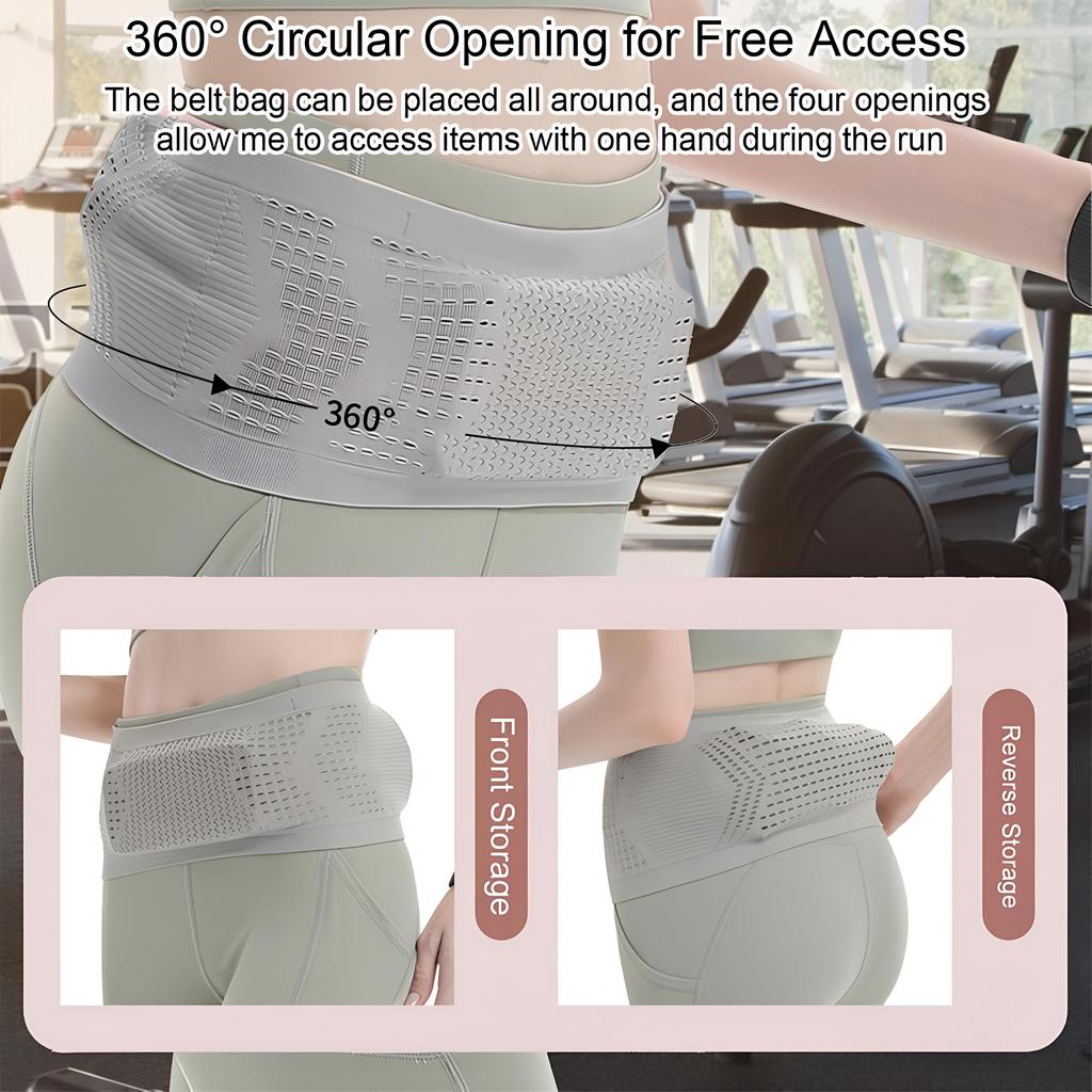 1Pc Phone Bag Phone Holds Sports Money Belt Running Belt Money Belt Bag Waist Money Belt Waist Pack