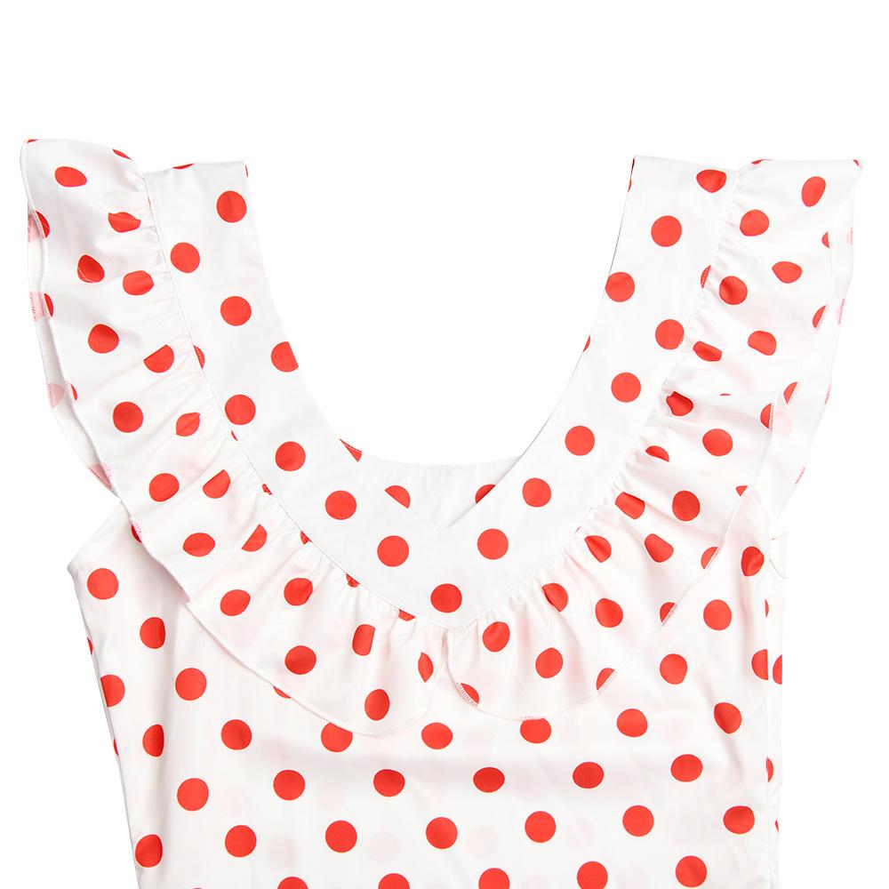 Women's Sexy Polka Dot One Shoulder Bodycon Dresses Bohemian Printed Sexy Side Slit Shealth Dress 2025 Summer Female Streetwear