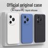 Honor Power Liquid Full-Cover Soft Case: Solid Color, Anti-Drop, New Model