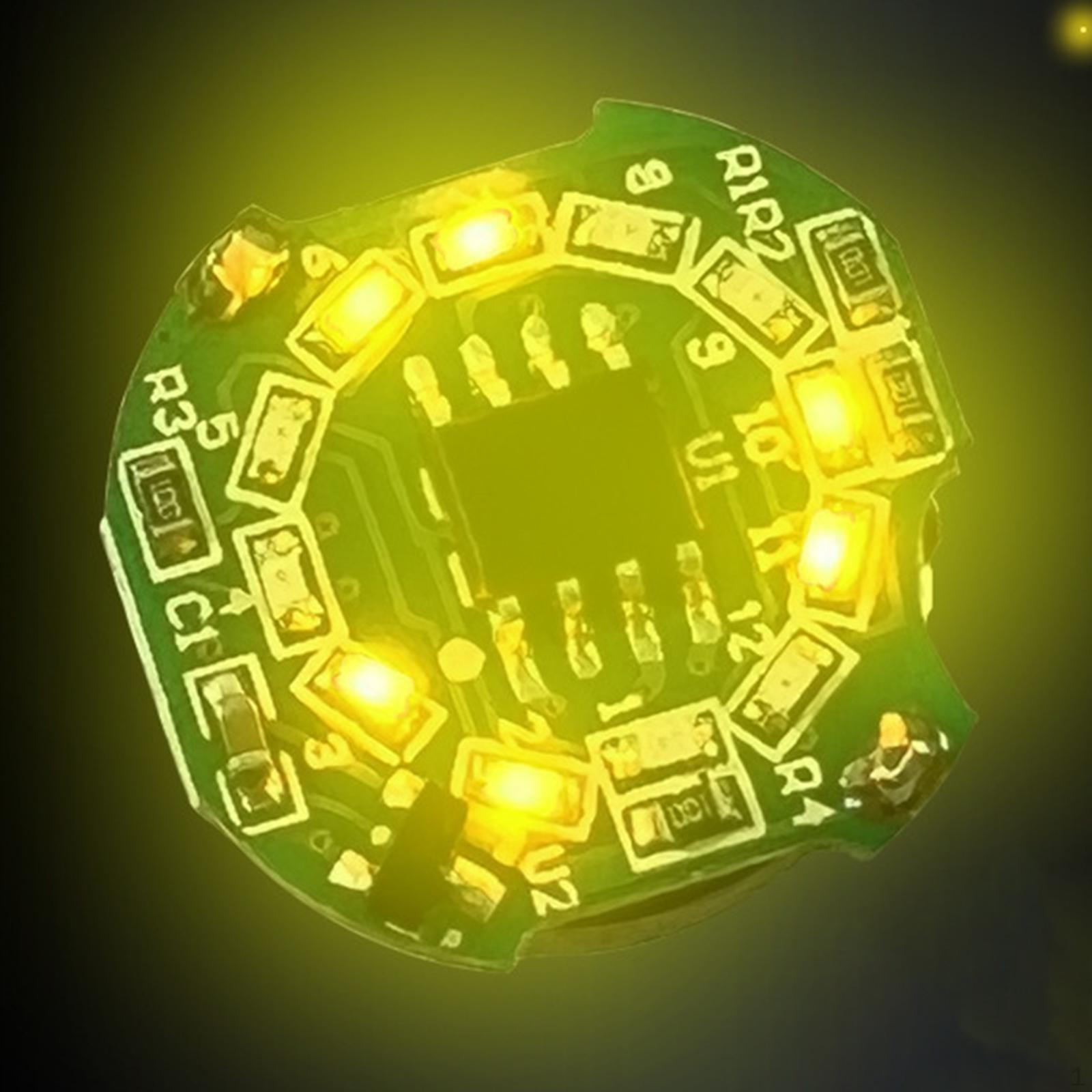 

Светодиодные блоки для моделей Hobby Kit Modify Lamp Collectibles Figurines Craft жёлтый