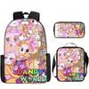 Skolstart Ryggsäck Dandy'S World Ryggsäck Elev Skolväska Axelväska Pennfodral