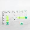 Magnetic Base Pocket Acrylic Check Bubble Level Tool Mini Level Tool Construction Tool with 90°/180° Level Bubbles