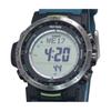 Casio Cyfrowy pasek z żywicy Protrek Climber Line Wytrzymały, słoneczny PRW-35Y-3 100M Męski zegarek
