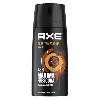 AX Body Spray Deodorant Dark Temptation, 2 Units, 150ml