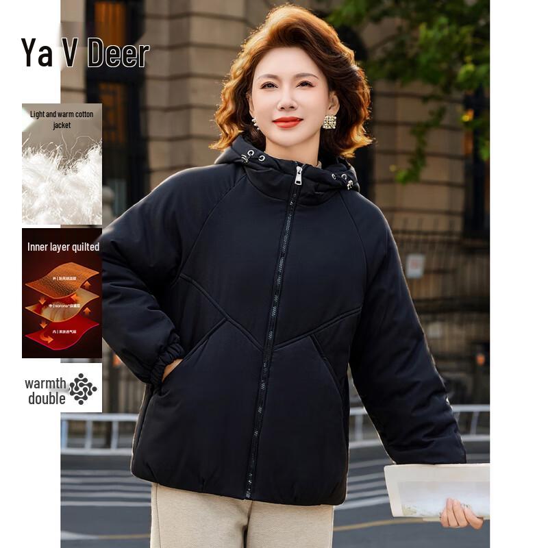 Yalu Mid-Aged Women's Winter Short Padded Jacket