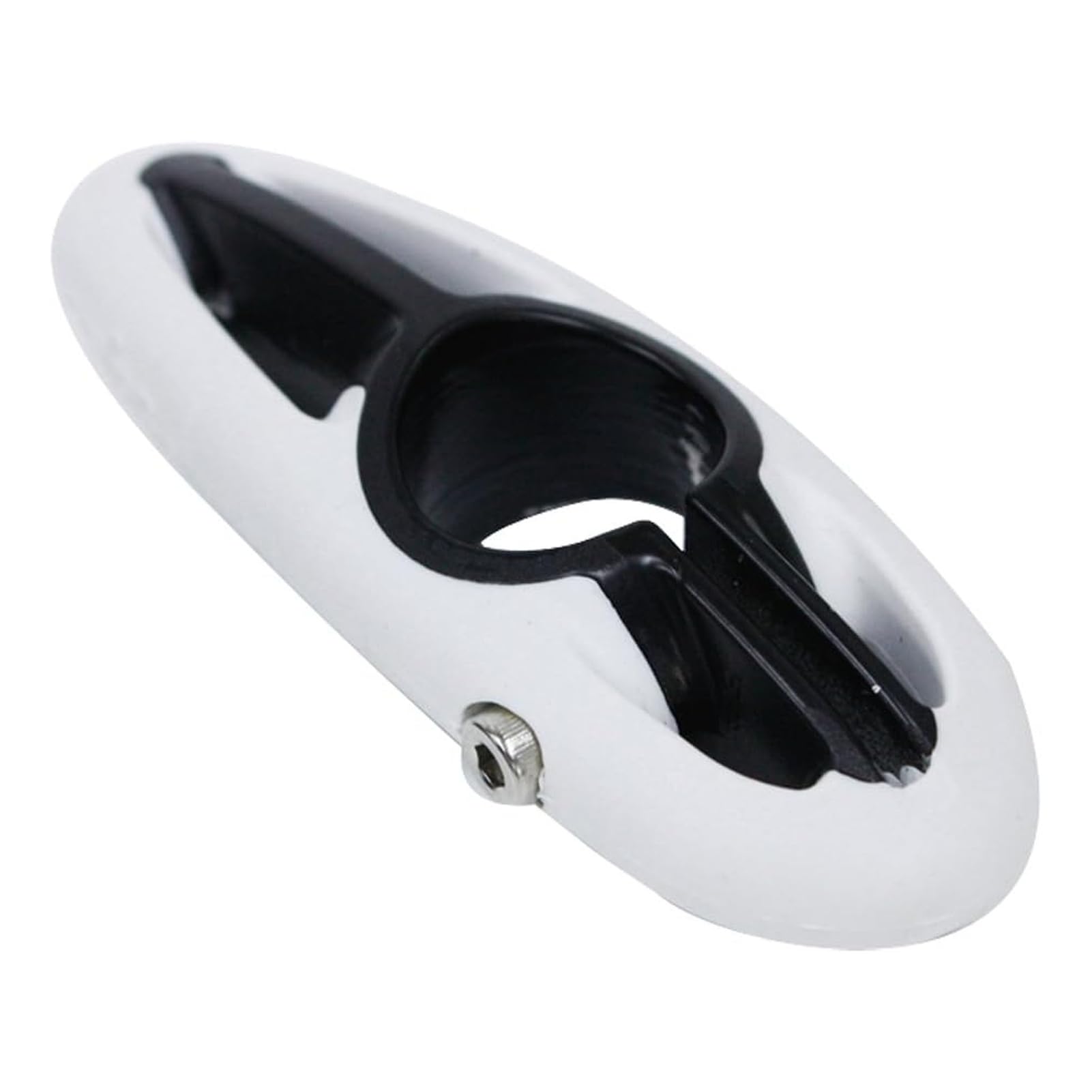 

SERFAS Lightweight Bicycle Handlebar Fixed Bar End Stabilizer AL Ends, Lock-On, белый