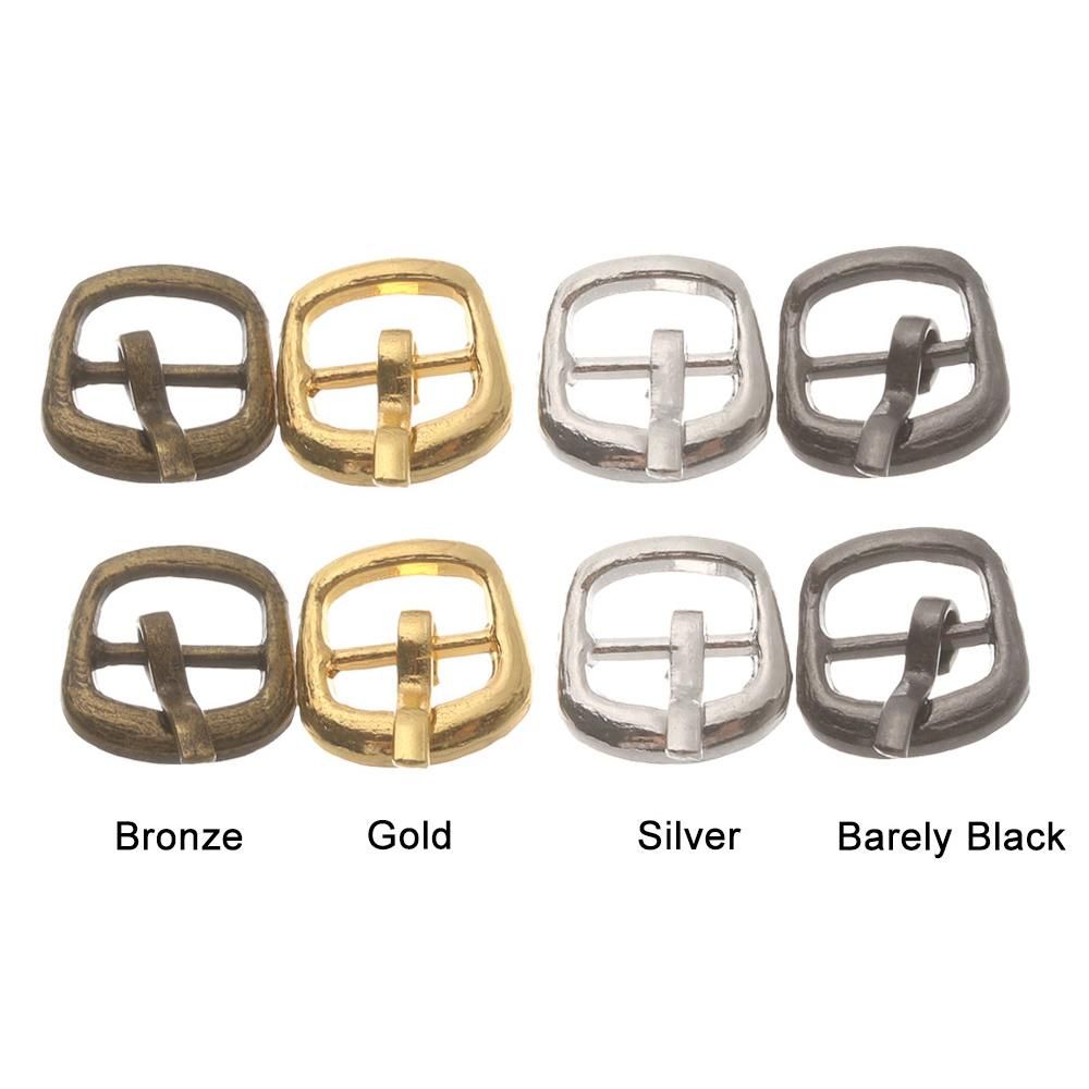 20/40pcs 7mm  Mini Ultra-small Belt Buttons Tri-glide Buckle Diy Dolls Buckles  Bags Accessories
