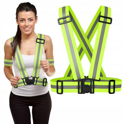 Reflective Straps for Running Cycling Elastic Vest