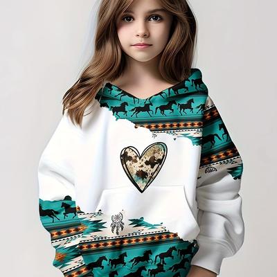 Children's Clothing Hoodies Children Top Long Sleeve Casual 3d Animals Print Fashion Girls Summer Autumn Clothes Girl Clothing