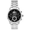 Sutton Big Date Chronograph Stainless Steel Black Dial Quartz 96B319 Men's Watch