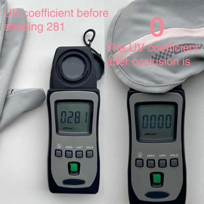 Women Two Finger Exposed Gloves Lengthen Cuffs Gloves Breathable Cooling Gloves